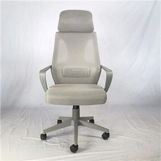 Hár bakskrifstofustóll með höfuðpúða